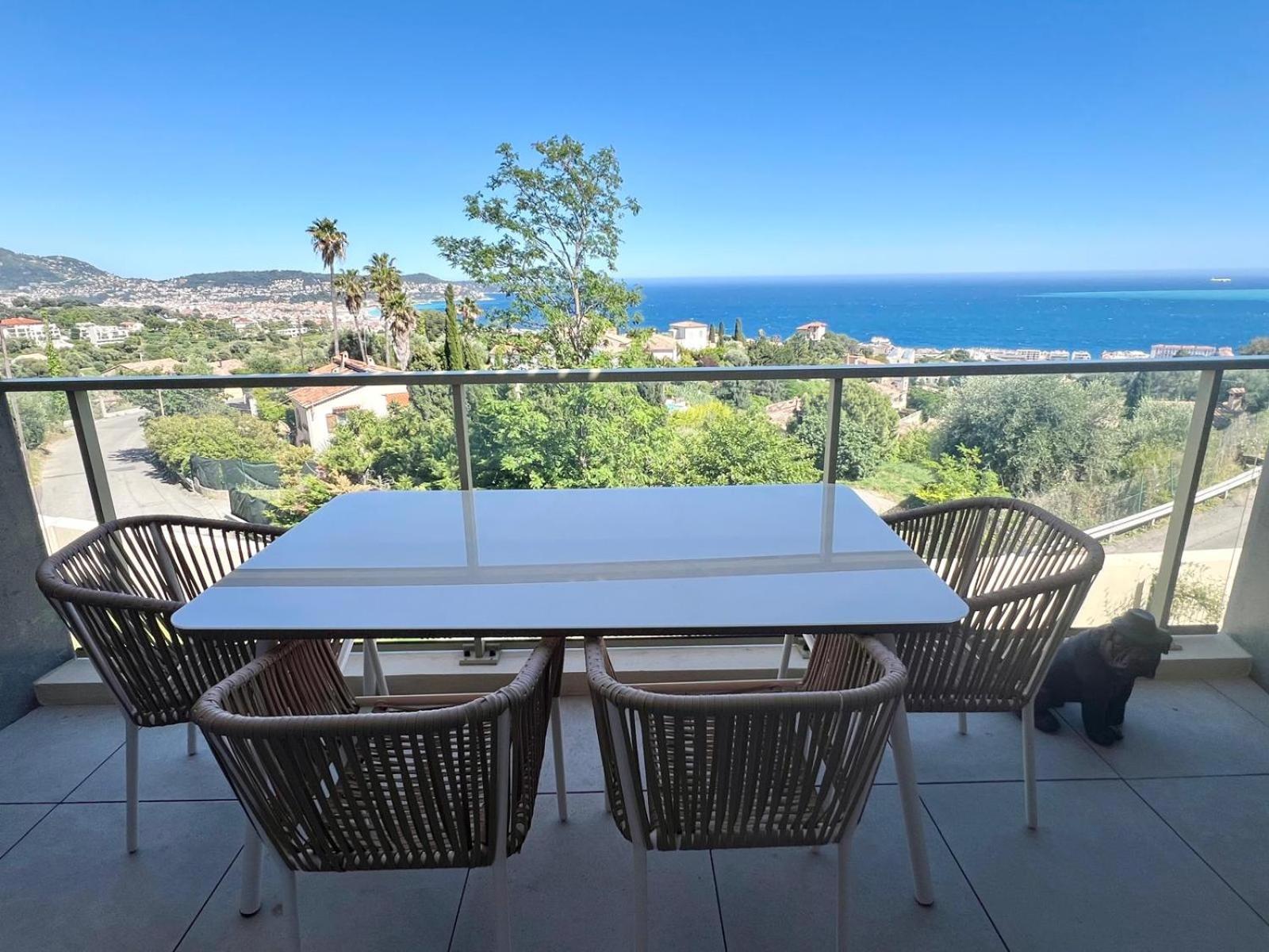 Panoramic Sea View Appartment Blue Pearl Νίκαια Εξωτερικό φωτογραφία